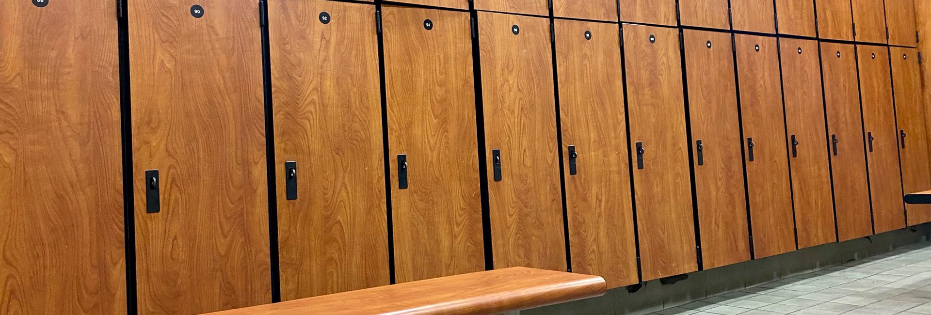 lockers at a gym in everett