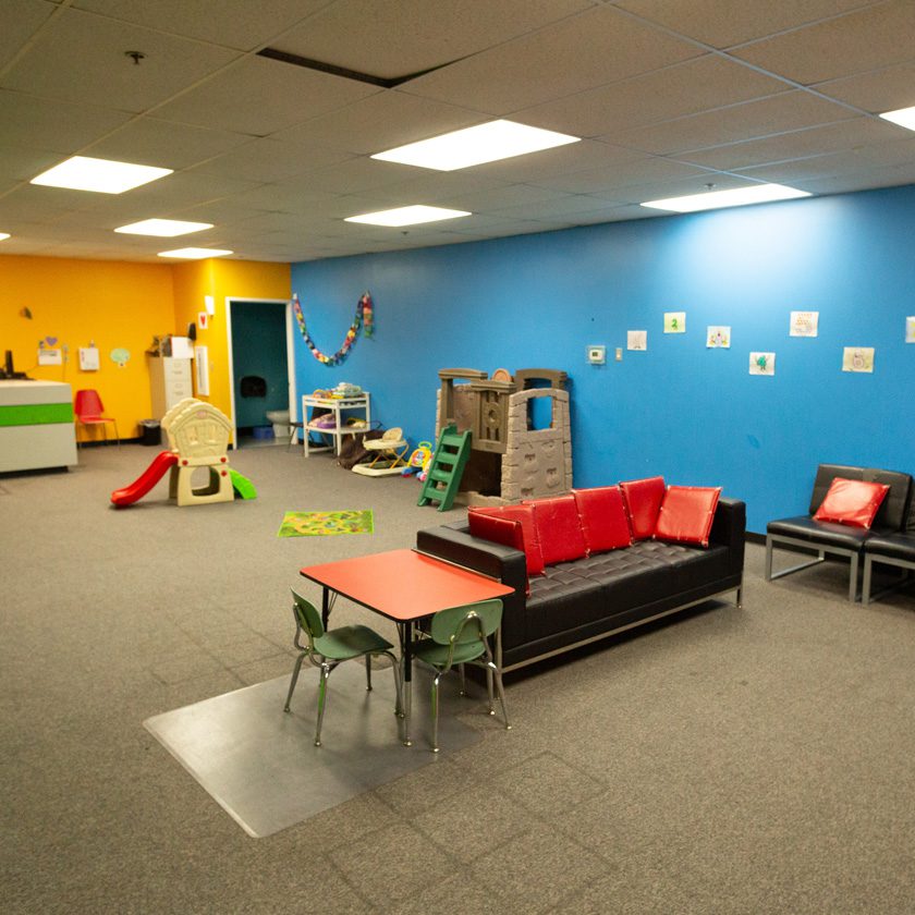 onsite childcare center at a fitness club in killian