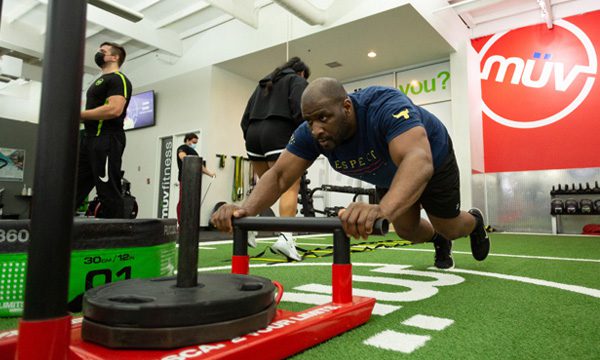 strength training with weight sled at a gym near me in north spokane