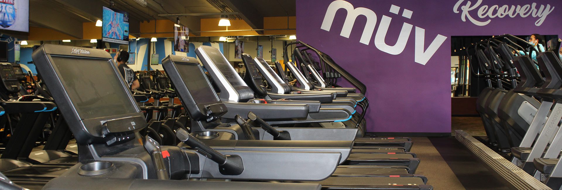 lines of treadmills in gym near me south spokane