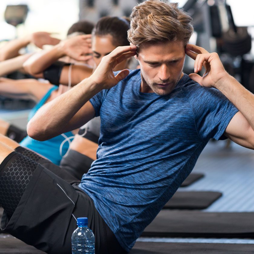 man working out In Gym Near Me East Spokane