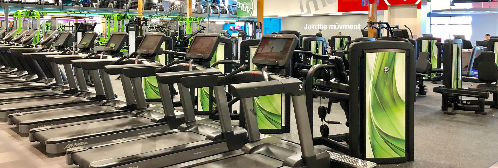 Cardio machines at the best fitness center in Troutdale