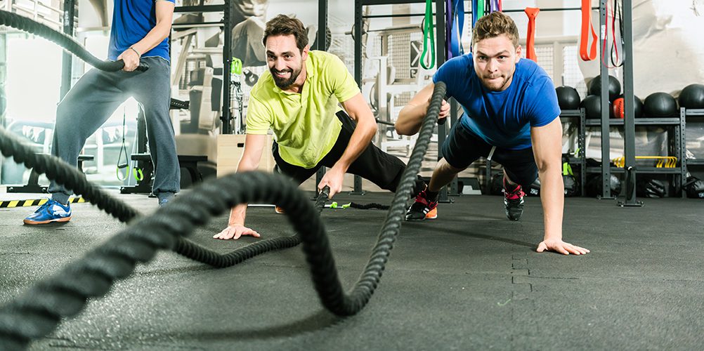 group fitness class in gym near me