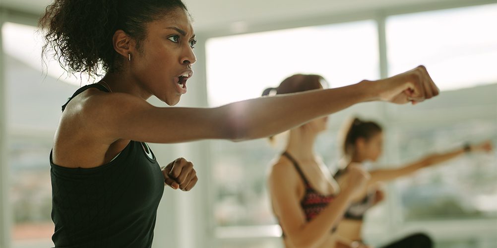 group fitness class in gym near me