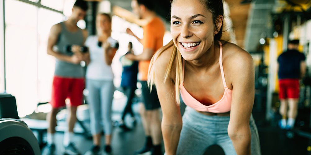 group fitness class in gym near me