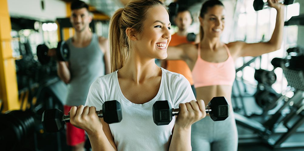 group fitness class in gym near me