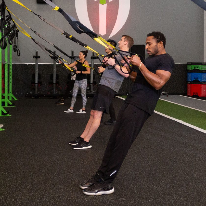 people working out in a group in the best gym near me