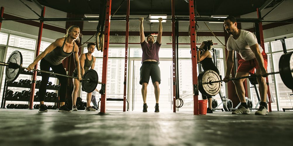 group fitness class in gym near me